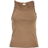 Peppercorn Alice GOTS Strap Top - Tannin Sand