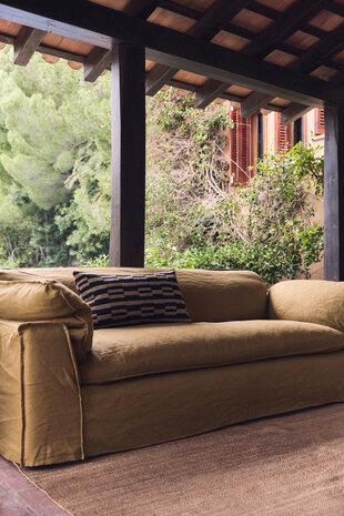 HK Living Natural monochrome cushion HK Living Natural monochrome cushion