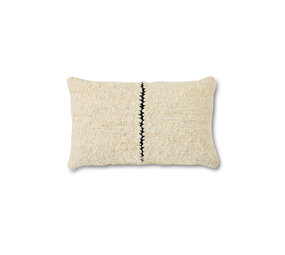 HK Living Natural wool striped cushion HK Living Natural wool striped cushion