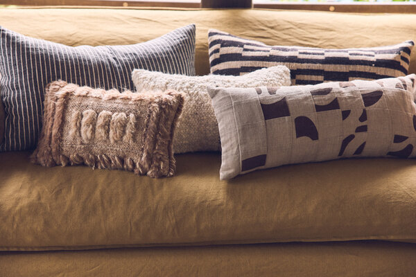 HK Living Natural furry cushion HK Living Natural furry cushion