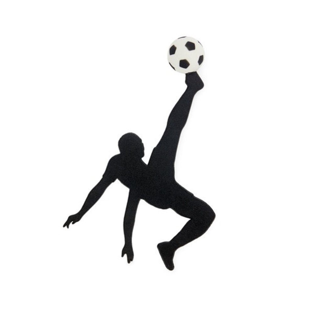 Balvi Bookmark Bicycle Kick - Black/White