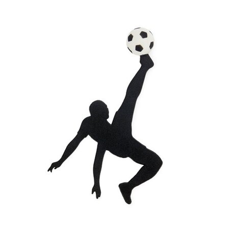 Balvi Bookmark Bicycle Kick - Black/White