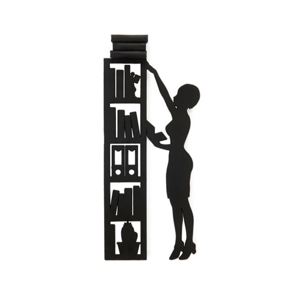 Balvi Bookmark The Library - Black
