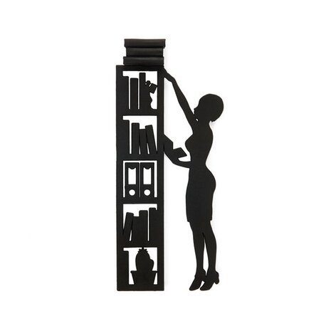 Balvi Bookmark The Library - Black