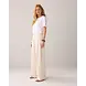 Summum Woman QUINTY: Trousers wide tencel - Ivory Summum Woman QUINTY: Trousers wide tencel - Ivory