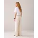 Summum Woman QUINTY: Trousers wide tencel - Ivory Summum Woman QUINTY: Trousers wide tencel - Ivory
