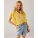 Summum Woman Blouse crinkled thin gauze - Yellow Summum Woman Blouse crinkled thin gauze - Yellow