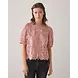 Summum Woman Short sleeve top Lace - Rosesmoke Summum Woman Short sleeve top Lace - Rosesmoke