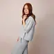 Corel Amsterdam Mila blouse Km Linen - Storm Gray Corel Amsterdam Mila blouse Km Linen - Storm Gray