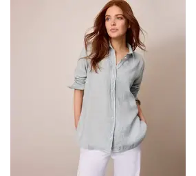 Corel Amsterdam Yentl blouse Lm  Linen - Storm Gray Corel Amsterdam Yentl blouse Lm  Linen - Storm Gray