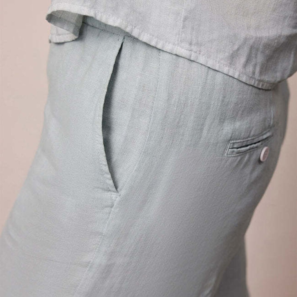 Corel Amsterdam Nola Pants uni Linen - Storm Gray Corel Amsterdam Nola Pants uni Linen - Storm Gray