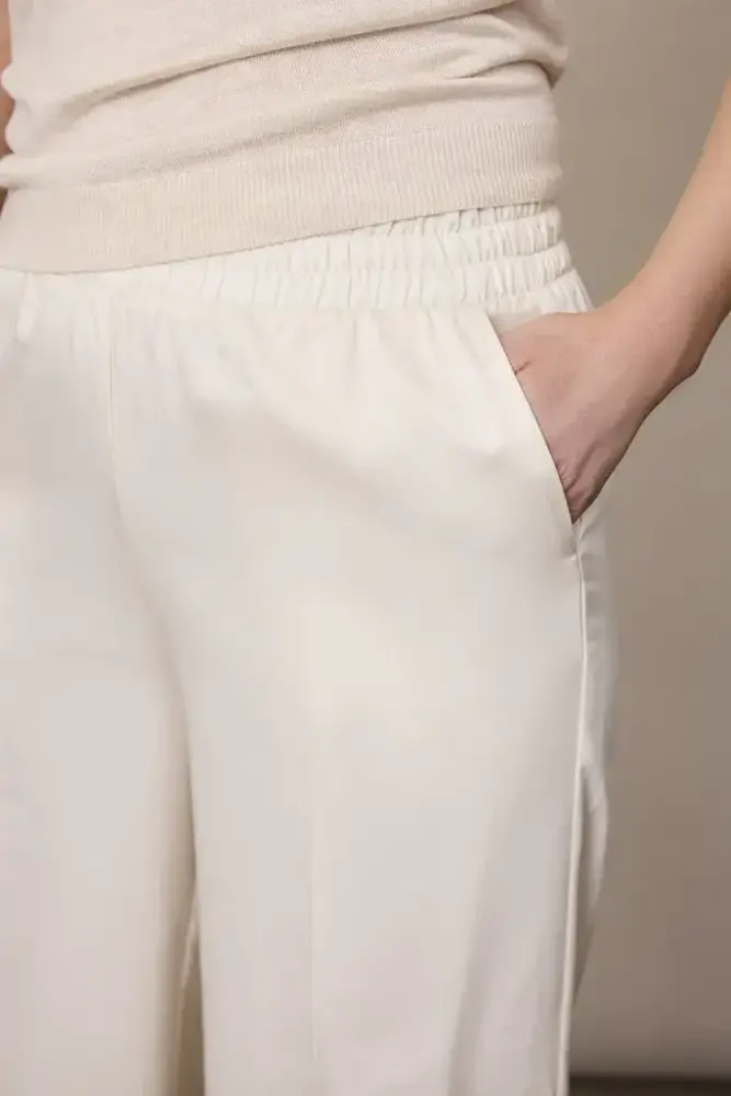 Corel Amsterdam Nola Pants uni Blend - Egret Corel Amsterdam Nola Pants uni Blend - Egret