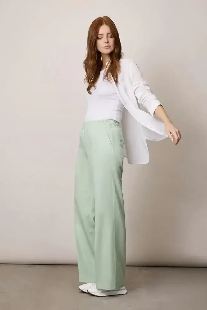 Corel Amsterdam Nola Pants uni Blend - Mint Corel Amsterdam Nola Pants uni Blend - Mint