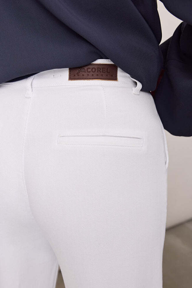 Corel Amsterdam Liv jeans pants - Optical White Corel Amsterdam Liv jeans pants - Optical White