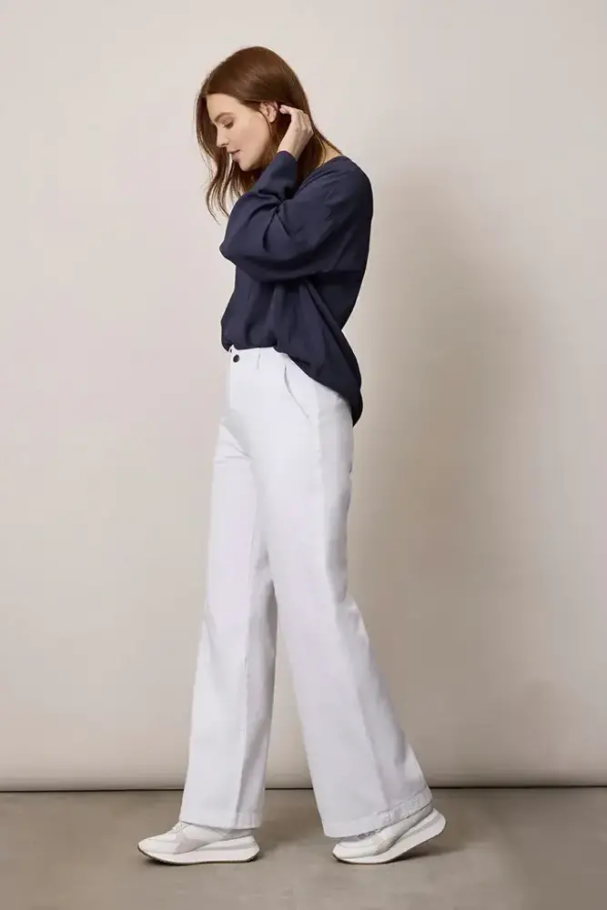 Corel Amsterdam Liv jeans pants - Optical White Corel Amsterdam Liv jeans pants - Optical White