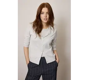 Corel Amsterdam Philou Vest Knitwear - Light Grey Corel Amsterdam Philou Vest Knitwear - Light Grey