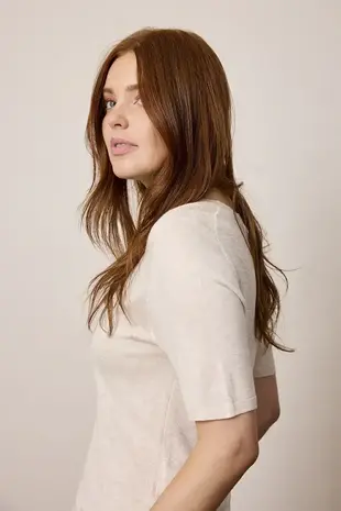 Corel Amsterdam Feline top Km  knitwear - Sand