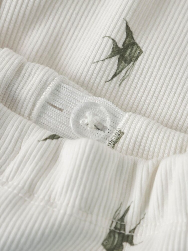 Lil' Atelier Lavo Eko Loose Pant - Coconut Milk Fish Lil' Atelier Lavo Eko Loose Pant - Coconut Milk Fish