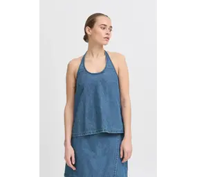ICHI Top Dallas – Medium Blue