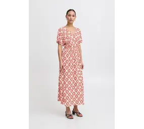 ICHI Nasreen Dress – Fire Whirl Ikat ICHI Nasreen Dress – Fire Whirl Ikat