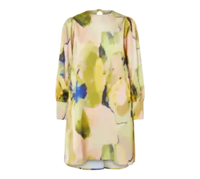 Y.A.S Skyra Dress Show – Ecru Skyra AOP