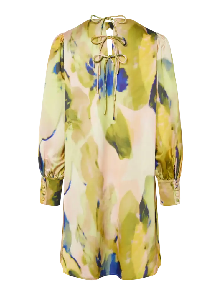 Y.A.S Skyra Dress Show – Ecru Skyra AOP