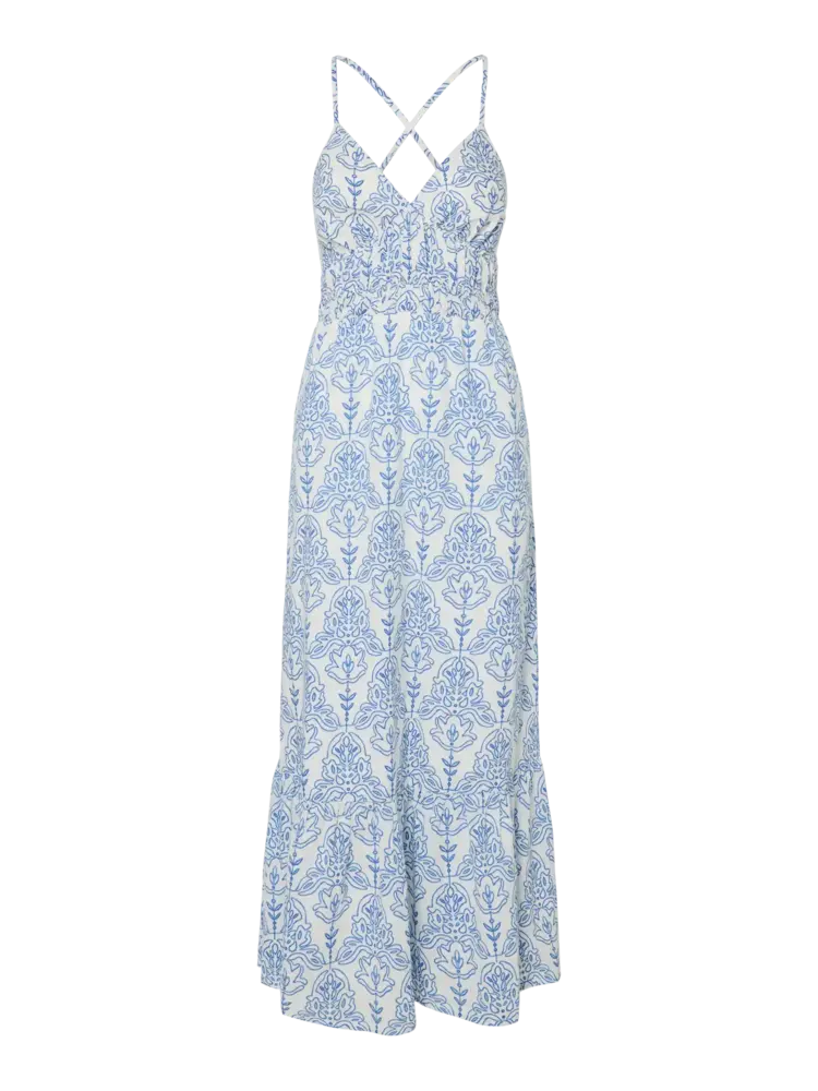 Y.A.S Cinni Ankle Dress – Star White Cinni