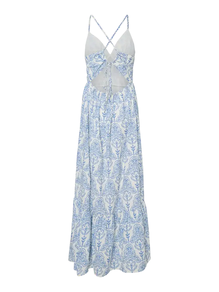 Y.A.S Cinni Ankle Dress – Star White Cinni