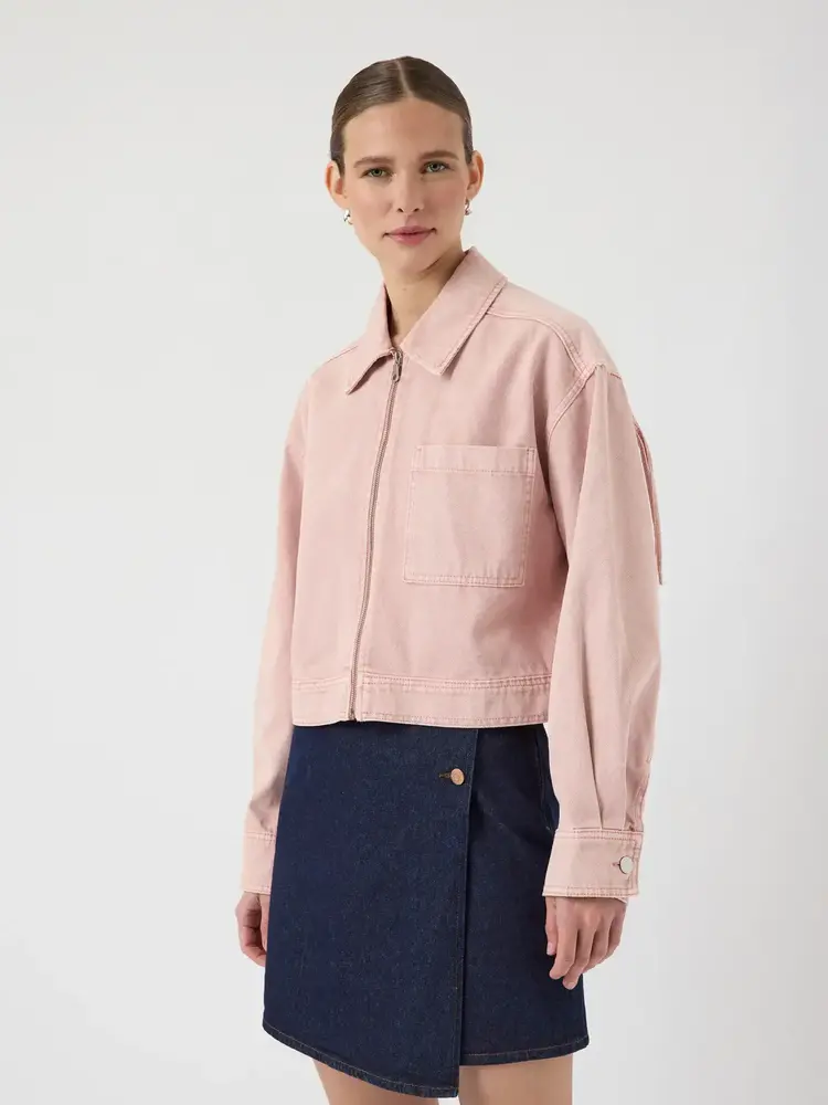 Y.A.S Sun Crop Denim Jacket Fest – Zephyr