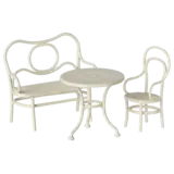 Maileg Cafe Set, Mouse small - Off White Maileg Cafe Set, Mouse small - Off White