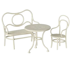 Maileg Cafe Set, Mouse small - Off White Maileg Cafe Set, Mouse small - Off White