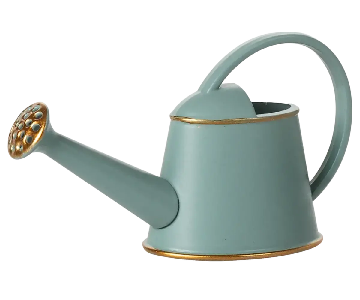 Maileg Watering Can, Mouse - Light Blue Maileg Watering Can, Mouse - Light Blue