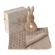 Maileg Rabbit Rattle Set - Cream Peach Maileg Rabbit Rattle Set - Cream Peach