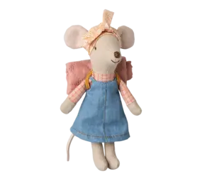 Maileg Hiker Mouse - Big Sister Maileg Hiker Mouse - Big Sister
