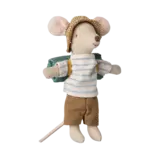 Maileg Hiker Mouse - Big Brother - Thin stripes Maileg Hiker Mouse - Big Brother - Thin stripes