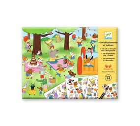 Djeco Wrijfplaatjes - Het is feest!