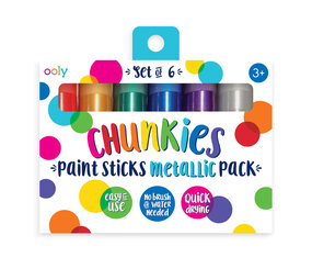 Ooly Chunkies Paint Sticks - Metallic Ooly Chunkies Paint Sticks - Metallic