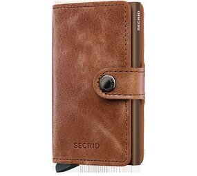 Secrid Miniwallet Vintage -  Cognac-Brown
