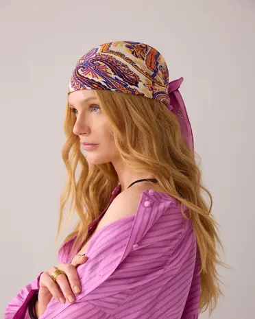 Summum Woman Cyclaam Printscarf Summum Woman Cyclaam Printscarf