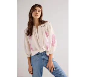 Summum Woman Blouse cotton voile - Ivory 