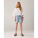 Summum Woman Blouse 3D flower - White Summum Woman Blouse 3D flower - White