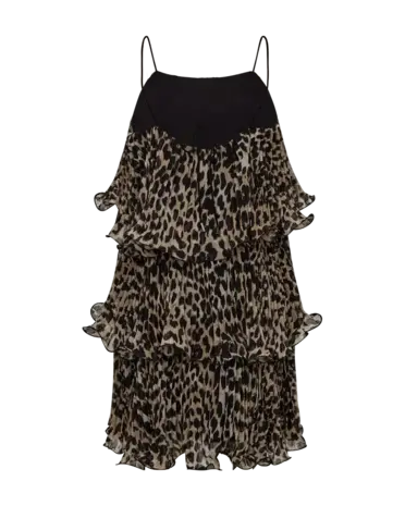 Cph Muse Kira Dress - Peyote with black