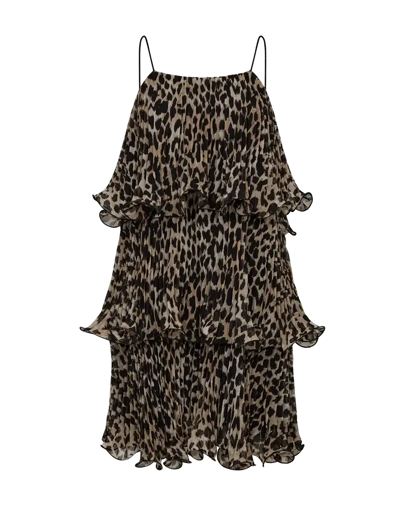 Cph Muse Kira Dress - Peyote with black