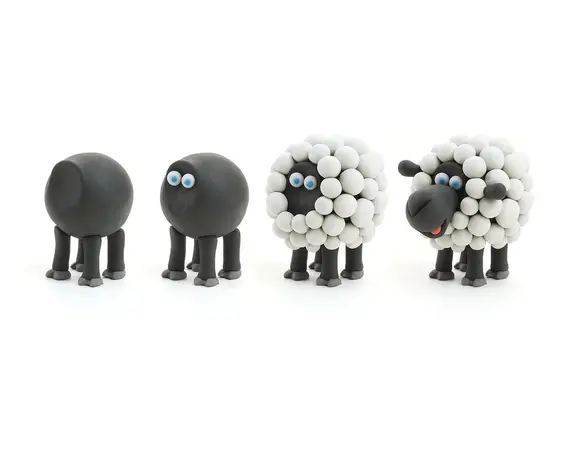 HeyClay HeyClay - Sheep - 3 cans