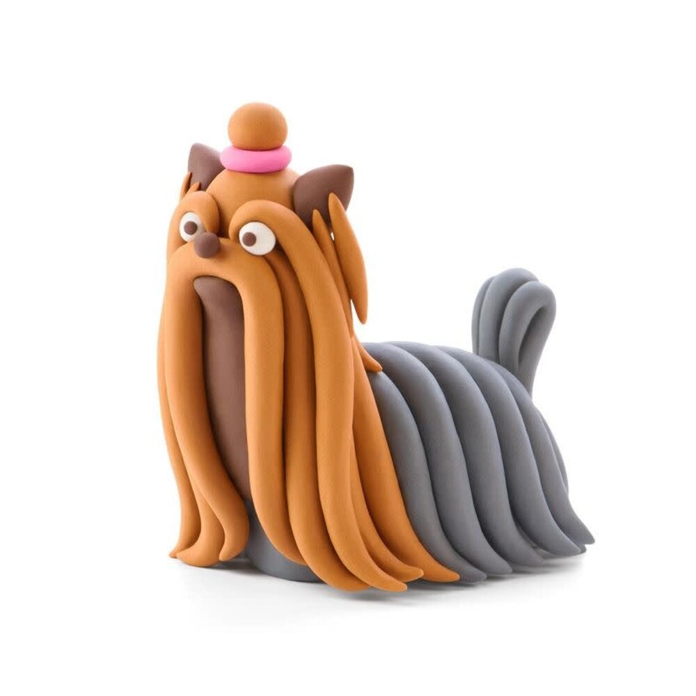 HeyClay HeyClay - Dog Story: Shepherd, Bull Terrier, Yorkie - 6 cans