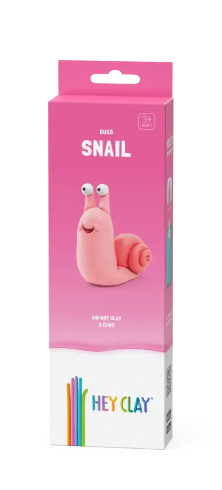 HeyClay HeyClay - Bugs: Snail - 3 cans