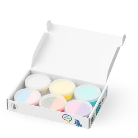 HeyClay HeyClay - Rainbow Unicorns - 6 cans (Lighty, Sunny & Rainy) HeyClay HeyClay - Rainbow Unicorns - 6 cans (Lighty, Sunny & Rainy)