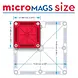 MAGNA-TILES MAGNA-TILES Micro MAGS Travel Set - 26 pieces MAGNA-TILES MAGNA-TILES Micro MAGS Travel Set - 26 pieces