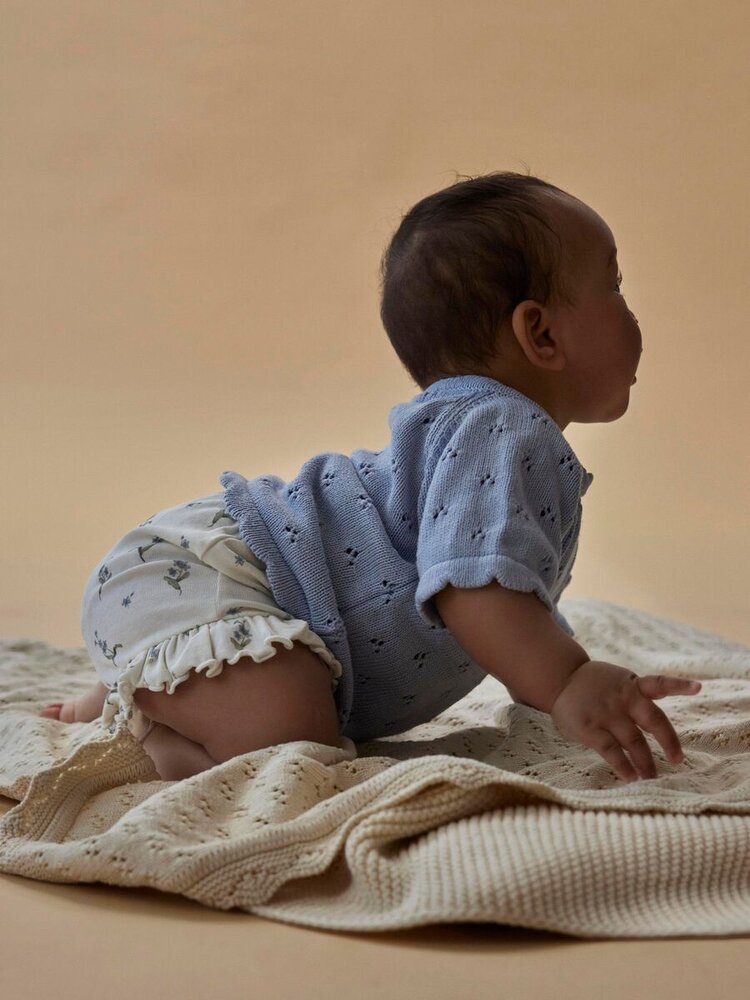 Lil' Atelier Jola SS Knit – Zen Blue