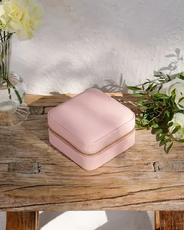 Maison Scarlett Sieradendoos Corinne - PU roze Maison Scarlett Sieradendoos Corinne - PU roze